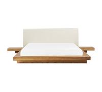 Bed ZEN 160 x 200 cm (EU King Size) Natural Ash Wood