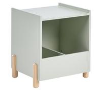 Beliani Bedside Table Quilpie Light Green