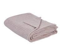 Bedspread CHAGYL Cotton 150 x 200 cm Pastel Pink