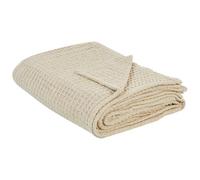 Bedspread CHAGYL Cotton 220 x 240 cm Beige