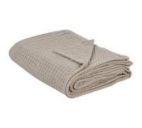 Bedspread CHAGYL Cotton 220 x 240 cm Taupe