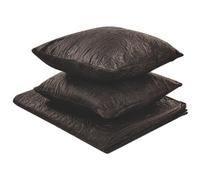 Bedspread with Cushions RAYEN 140 x 210 cm Brown