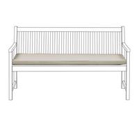 Beliani Bench Seat Pad Cushion Vivara 152 X 54 Cm Beige