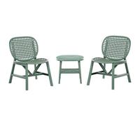 Beliani Bistro Set Sicelle Green