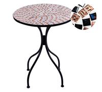 Beliani Bistro Table Carpino 60/60cm Black, Black