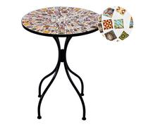 Beliani Bistro Table Casario 60 Cm 60 Cm Black