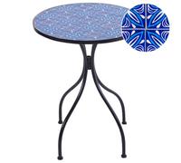 Bistro Table CIGLIANO 60 cm 60 cm Metal Black
