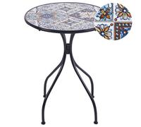 Bistro Table CIVITA 60 cm 60 cm Metal Black