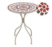Beliani Bistro Table Spello 60/60cm White, White