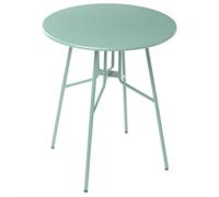 Bistro Table TALTAL 64 cm 64 cm Metal Light Green