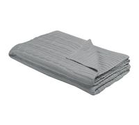 Blanket ANAMUR Cotton 110 x 180 cm Light Grey