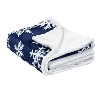 Blanket ANISE 150 x 200 cm Dark Blue
