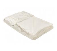 Beliani Blanket Godavari 130 X 180 Cm Off-White