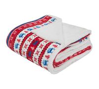 Beliani Blanket Reka 200 X 220 Cm Red