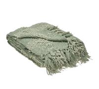 Beliani Blanket Vella 200 X 220 Cm Green