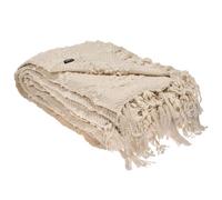 Beliani Blanket Vella 200 X 220 Cm Off-White