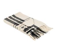 Beliani Blanket Yuvali Cotton 130 X 170 Cm White