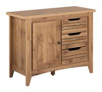 Beliani 2 Door Sideboard AGORA Brown, Brown