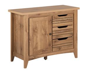 Beliani Boho 2 Door Sideboard Agora Brown