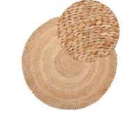 Beliani Boho Rug Erence Beige 140 Cm