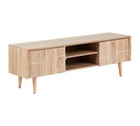 TV Stand FRANKLIN Light Brown