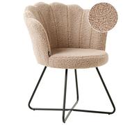Armchair LOVELOCK Boucle Beige