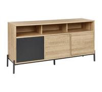 Beliani Modern Cabinet Moines Brown/ Black