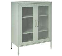 Beliani Cabinet Wakatipu Metal Mint Green