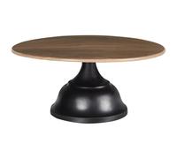 Beliani Cake Stand Brioche Metal Black