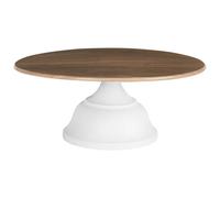 Beliani Cake Stand Brioche Metal White