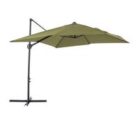 Cantilever Parasol 245 cm MONZA II Olive Green