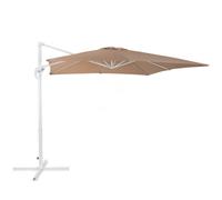 Cantilever Parasol 2.5 x 2.5 m Sand Beige MONZA