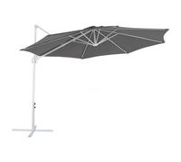 Cantilever Parasol 295 cm SAVONA II Dark Grey