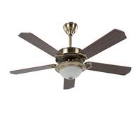 Ceiling Fan with Light BEGEJ with Remote LED Dark Brown