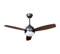 Ceiling Fan with Light MANSALA with Remote LED Dark Brown