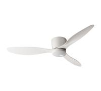 Beliani Ceiling Fan With Light Vembar White, White