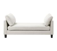 Chaise Longue ARCHIANE Fabric Light Beige