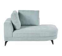Chaise Longue MARUM Chenille Light Blue