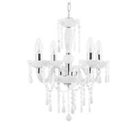 Beliani Chandelier Kalang White