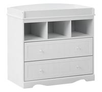 Beliani Changing Table Dresser Virden White