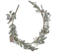 Beliani Christmas Garland Huelva 150 Cm Green