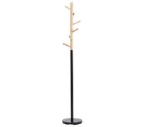 Beliani Coat Stand Aubum Black