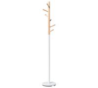 Beliani Coat Stand Aubum White