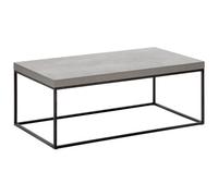 Beliani Coffee Table Delano Grey Concrete Effect