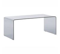 Beliani Coffee Table Kendall Tempered Glass Black