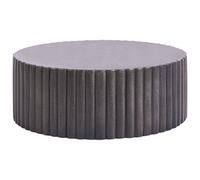 Coffee Table POZZA 117 cm 117 cm Black