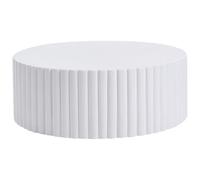 Coffee Table POZZA 117 cm 117 cm White