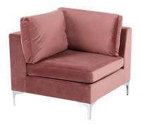 Corner Seat EVJA Pink Velvet