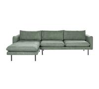Corner Sofa VINTERBRO Fabric Light Green 4 Seater Right Hand