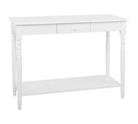 Beliani Cottage Console Table Tobago White